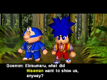 Mystical Ninja 2 Starring Goemon (Europe) (En,Fr,De) screen shot game playing